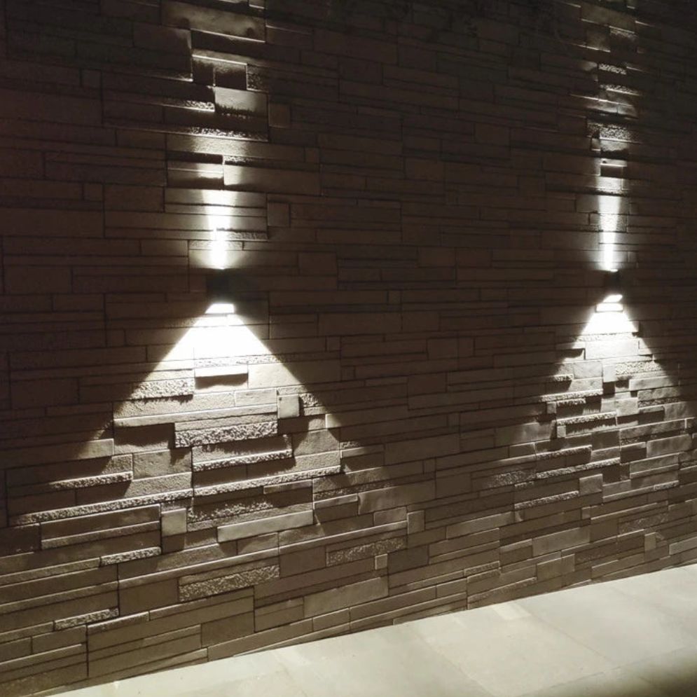 Applique Murale Led Extérieure en Aluminium Décorative - Lumiine