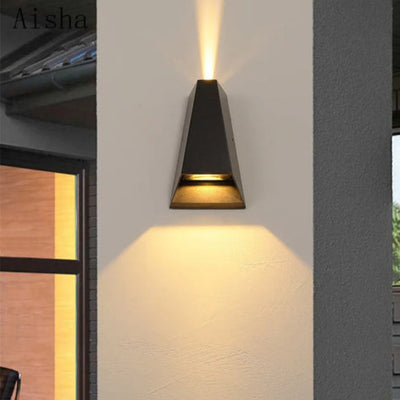 Applique Murale Led Extérieure en Aluminium Décorative - Lumiine
