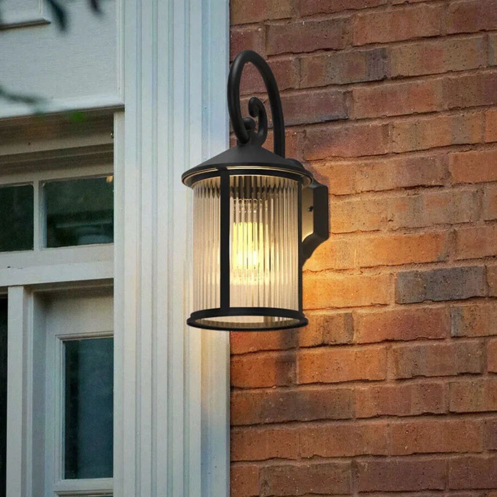 Applique Murale Led Extérieure Noire Métal - Lumiine
