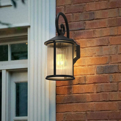 Applique Murale Led Extérieure Noire Métal - Lumiine
