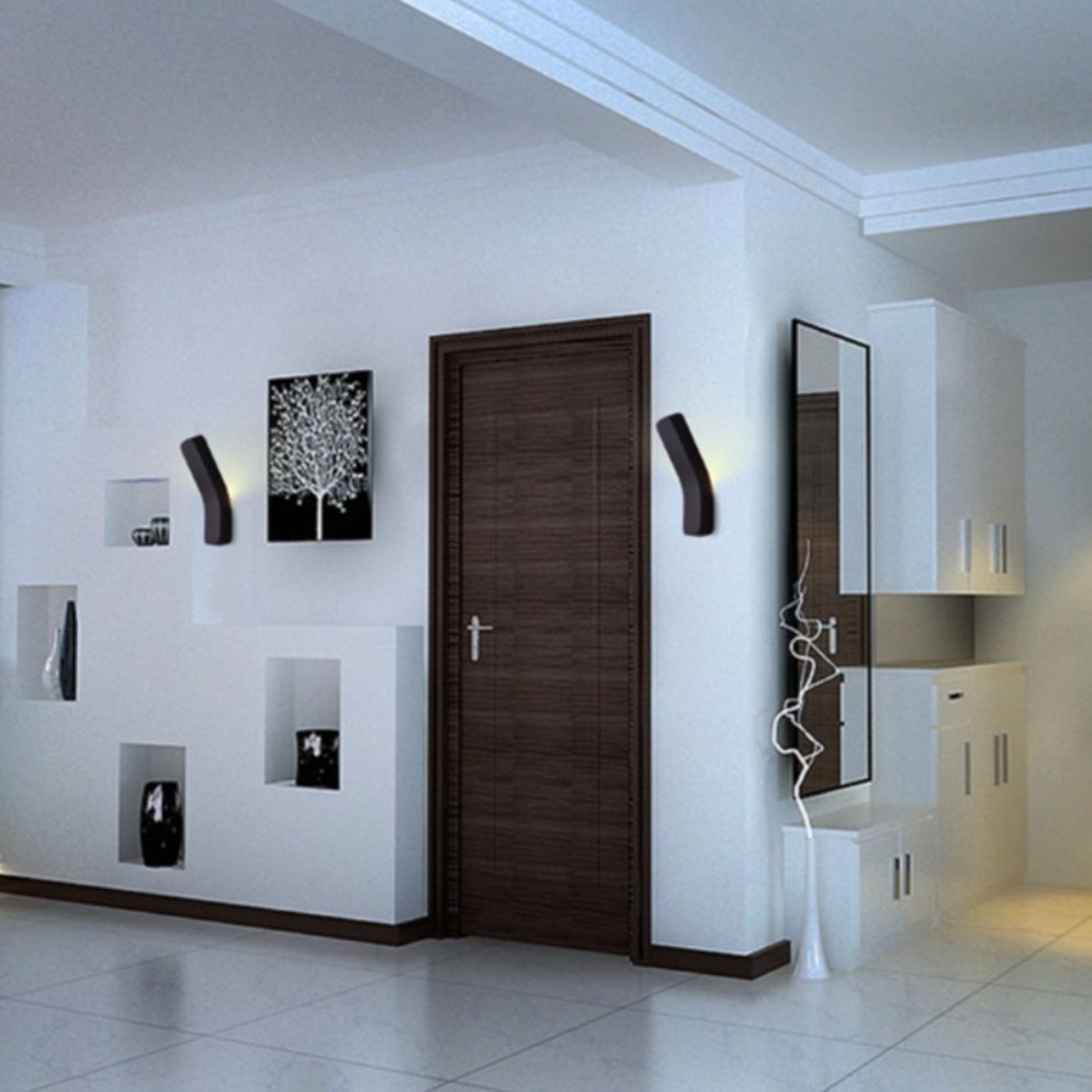 Applique Murale Led Minimaliste en Fer - Lumiine