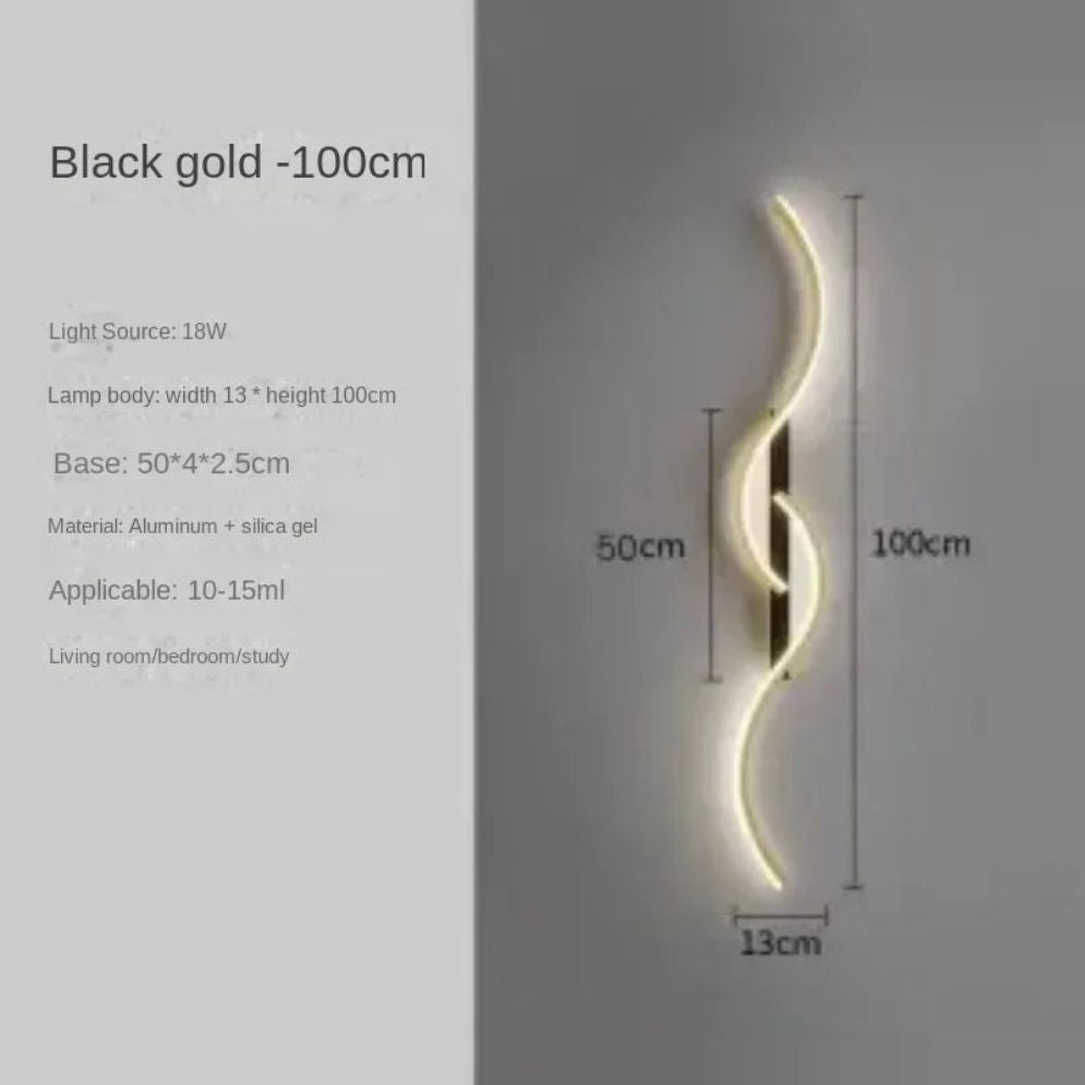 Applique Murale Led Moderne longue Bande pour Allée et Placards - Lumiine