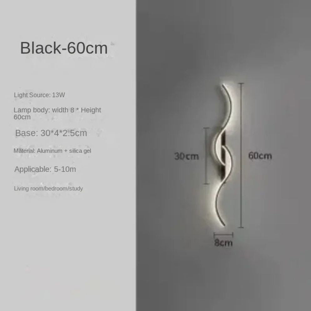 Applique Murale Led Moderne longue Bande pour Allée et Placards - Lumiine