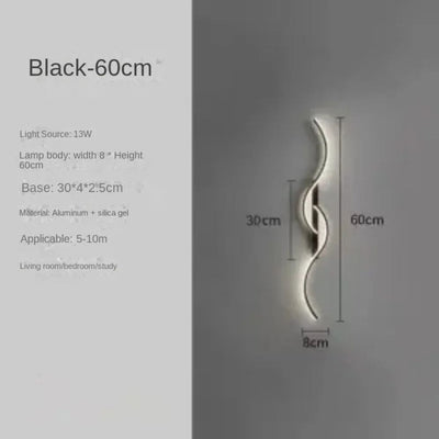 Applique Murale Led Moderne longue Bande pour Allée et Placards - Lumiine