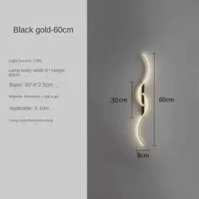 Applique Murale Led Moderne longue Bande pour Allée et Placards - Lumiine