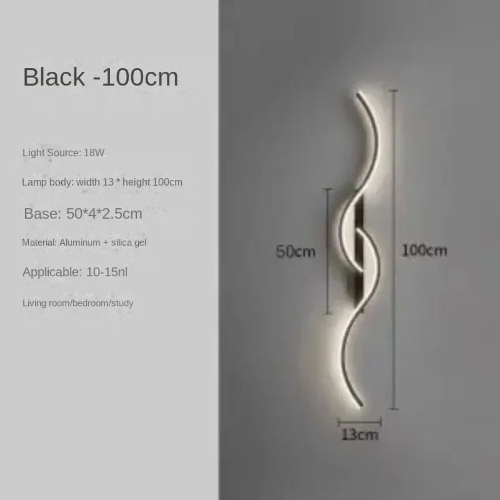 Applique Murale Led Moderne longue Bande pour Allée et Placards - Lumiine