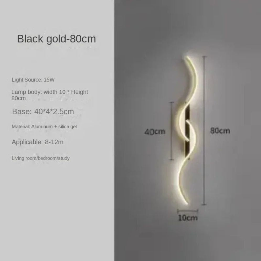 Applique Murale Led Moderne longue Bande pour Allée et Placards - Lumiine