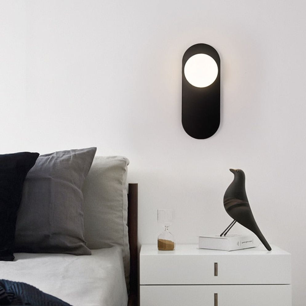 Lampe Applique Murale led Moderne Minimaliste Noir - Lumiine
