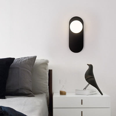 Lampe Applique Murale led Moderne Minimaliste Noir - Lumiine