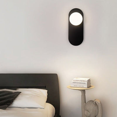 Lampe Applique Murale led Moderne Minimaliste Noir - Lumiine