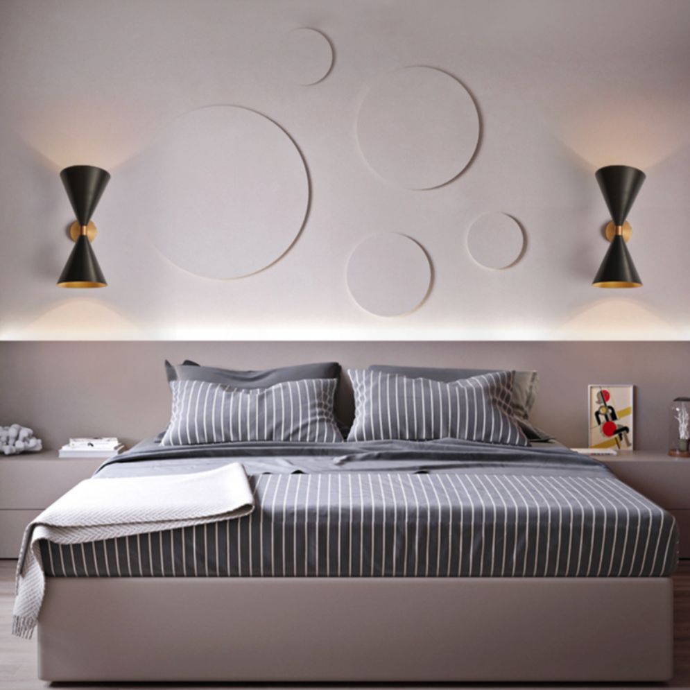 Applique Murale Led Nordique Double Tête Rotative pour Lecture - Lumiine