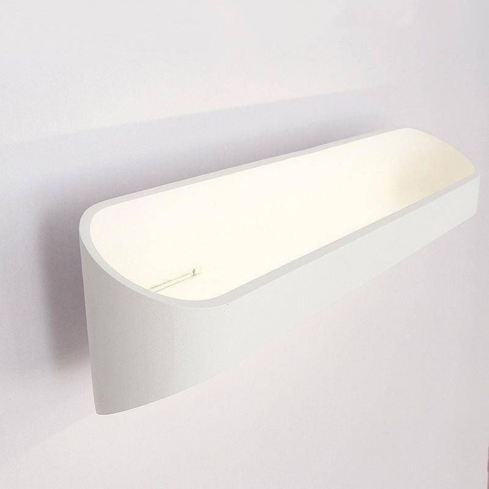Applique Murale Led pour Miroir et Salle de Bain avec Lampe Dirigeable en Verre - Lumiine