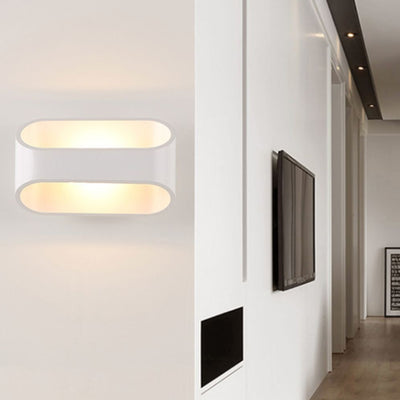 Applique Murale Led pour Miroir et Salle de Bain avec Lampe Dirigeable en Verre - Lumiine