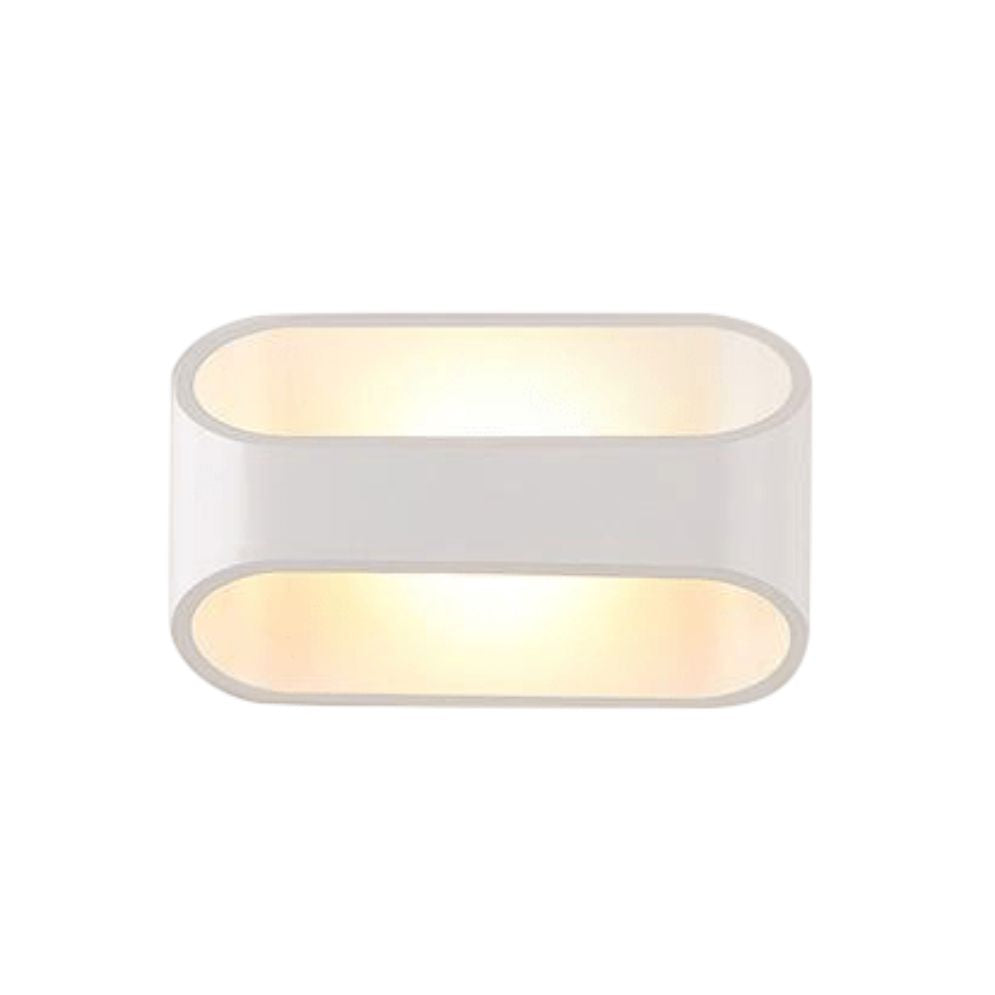 Applique Murale Led pour Miroir et Salle de Bain avec Lampe Dirigeable en Verre - Lumiine
