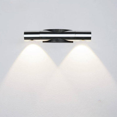 Applique Murale Led pour Miroir et Salle de Bain Chromée Et Arrondie -Lumiine