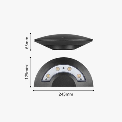 Applique Murale Led Ronde avec Lumière Waterproof - Lumiine