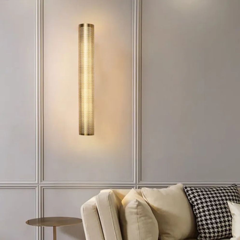 Applique Murale Moderne à Led avec Abat-Jour en Métal Ajouré - Lumiine