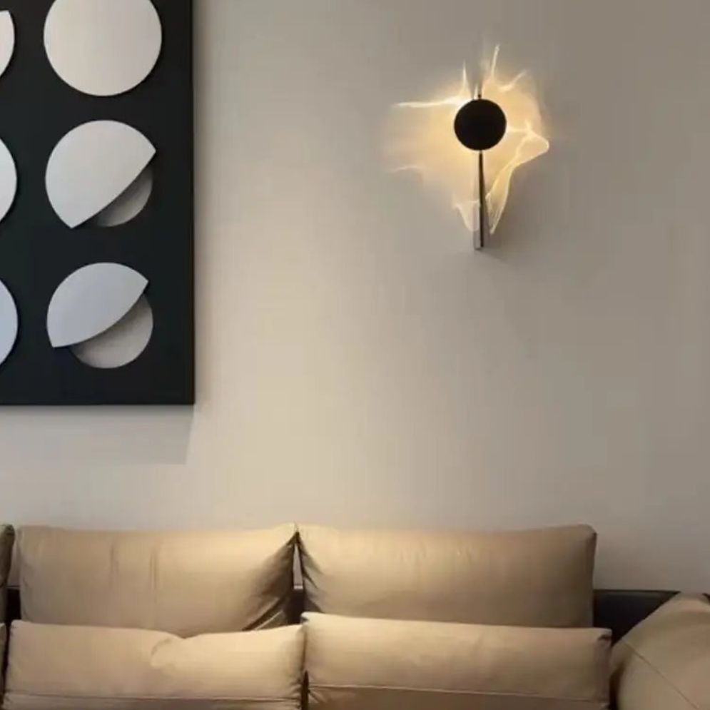 Applique Murale Moderne Acier Inoxydable - Lumiine