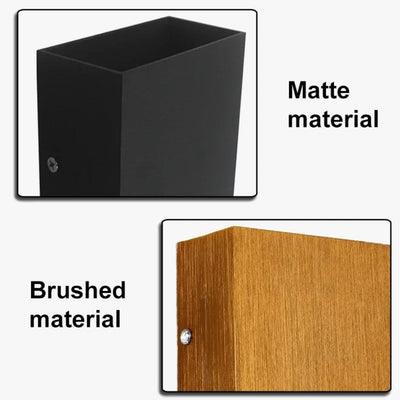 Applique Murale Moderne en Aluminium Brossé pour Éclairage Intérieur - Lumiine