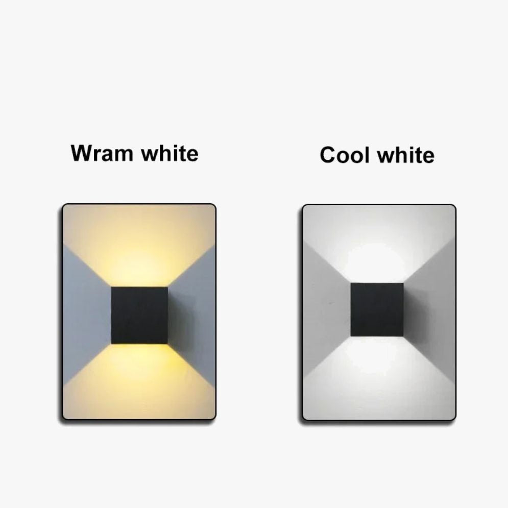 Applique Murale Moderne en Aluminium Brossé pour Éclairage Intérieur - Lumiine