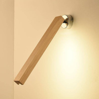 Applique Murale Moderne en Bois Naturel - Lumiine
