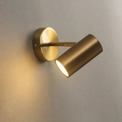 Applique Murale Moderne Led Style Spotlight Doré Liudmila - Lumiine