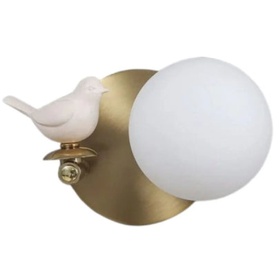 Applique Murale Moderne Oiseau Design Bird - Lumiine
