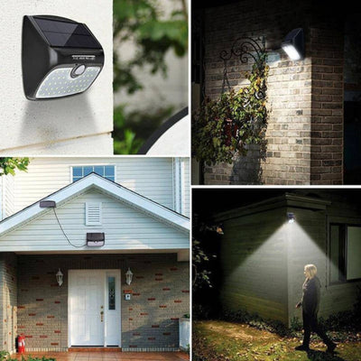 Applique Murale Solaire Étanche pour Allée Jardin - Lumiine