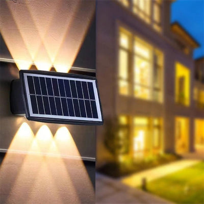Applique Murale Solaire Étanche Décoration Extérieure Jardin - Lumiine