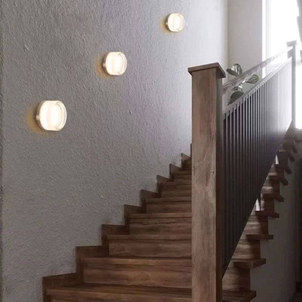 Appliques Murales Modernes Led Arrondies Scone - Lumiine