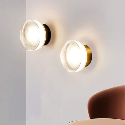 Appliques Murales Modernes Led Arrondies Scone - Lumiine