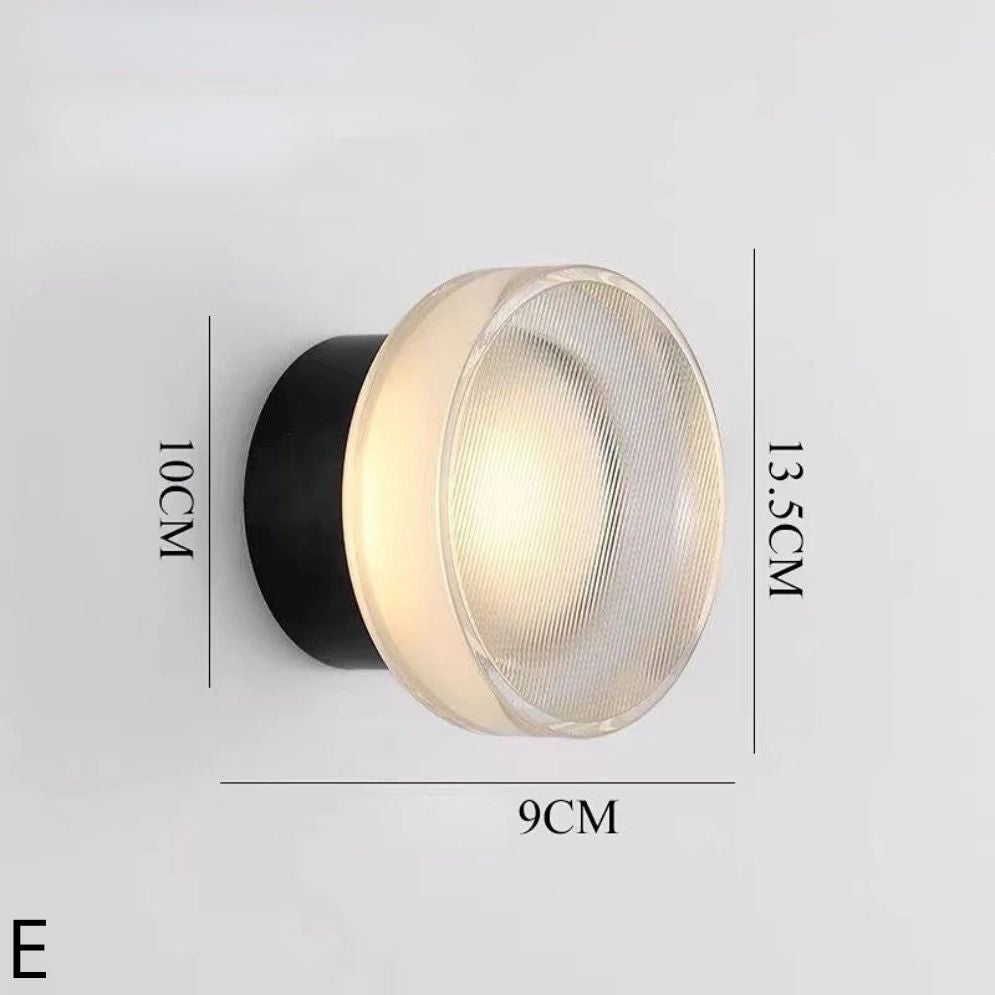 Appliques Murales Modernes Led Arrondies Scone - Lumiine