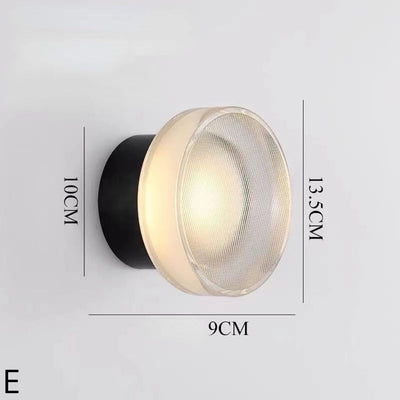 Appliques Murales Modernes Led Arrondies Scone - Lumiine