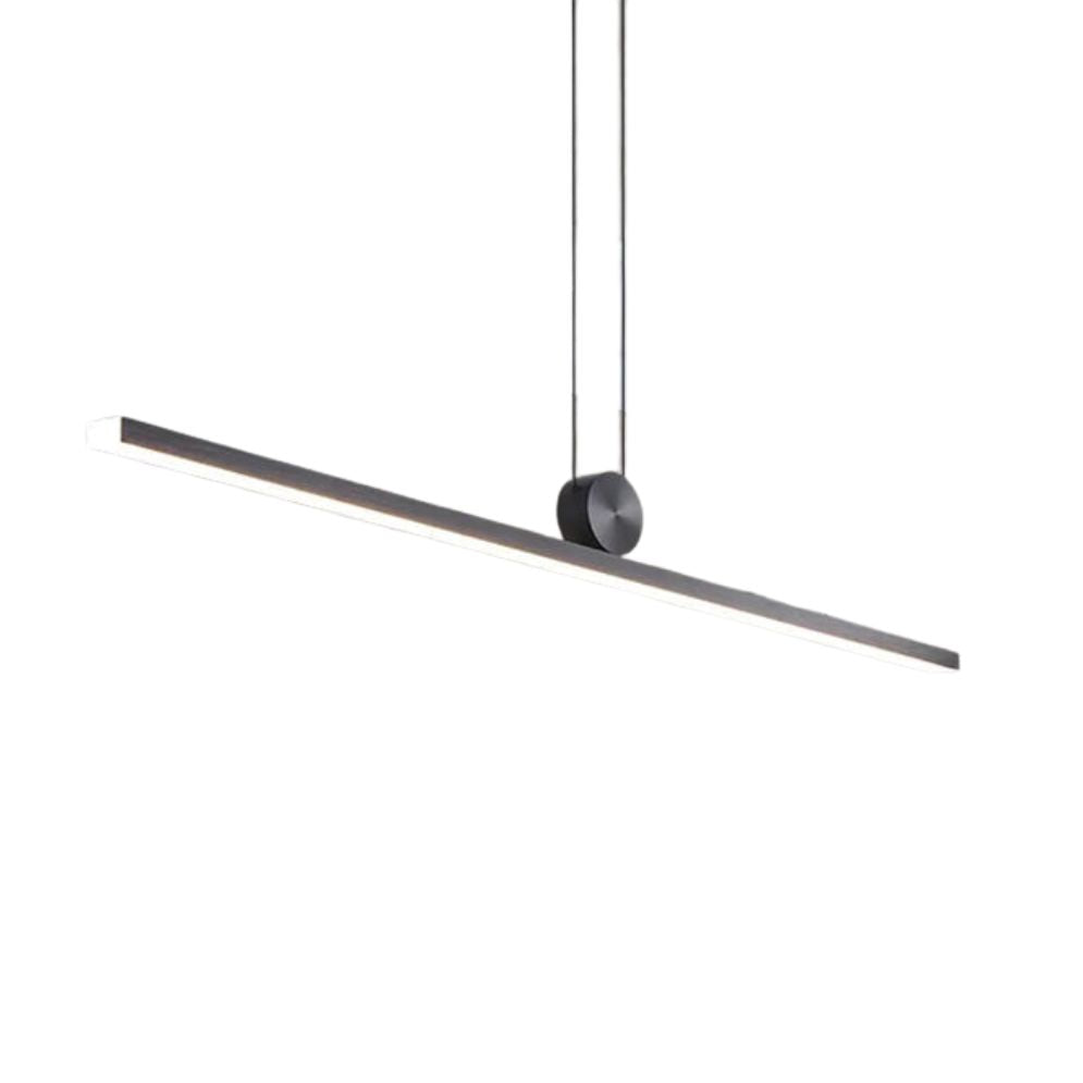 Bande Minimaliste Moderne Suspension Led Lumières pour Salon - Lumiine