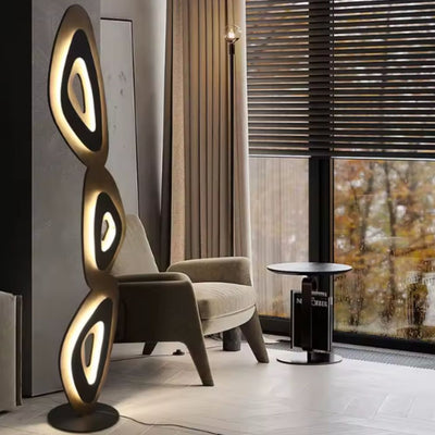 Lampadaire à LED Design Créatif pour Décoration Moderne