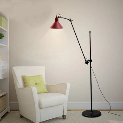 lampadaire Design en Métal et Chrome pour Intérieur Moderne - Lumiine