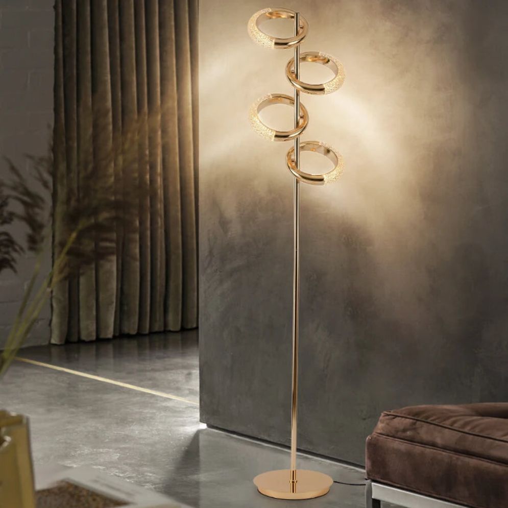 Lampadaire Design Led Minimaliste pour Décoration Intérieure