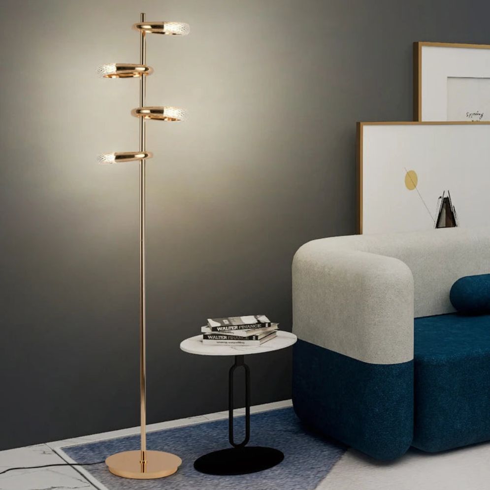 Lampadaire Design Led Minimaliste pour Décoration Intérieure