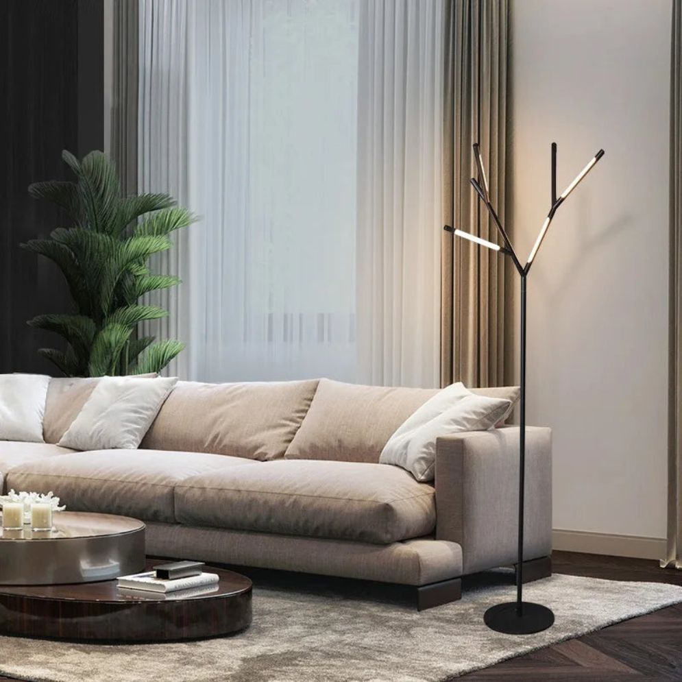 Lampadaire Design Minimaliste Nordique Intérieur Moderne - Lumiine