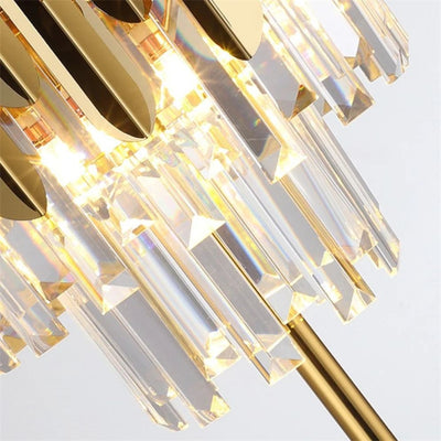 Lampadaire Design Nordique Luxe en Cristal