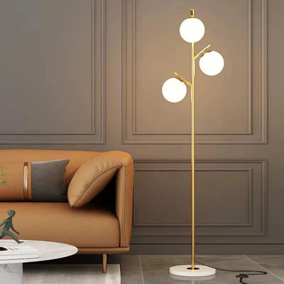 Lampadaire Led à Trois Têtes pour Éclairage D’ambiance Intérieur Décoratif - Lumiine