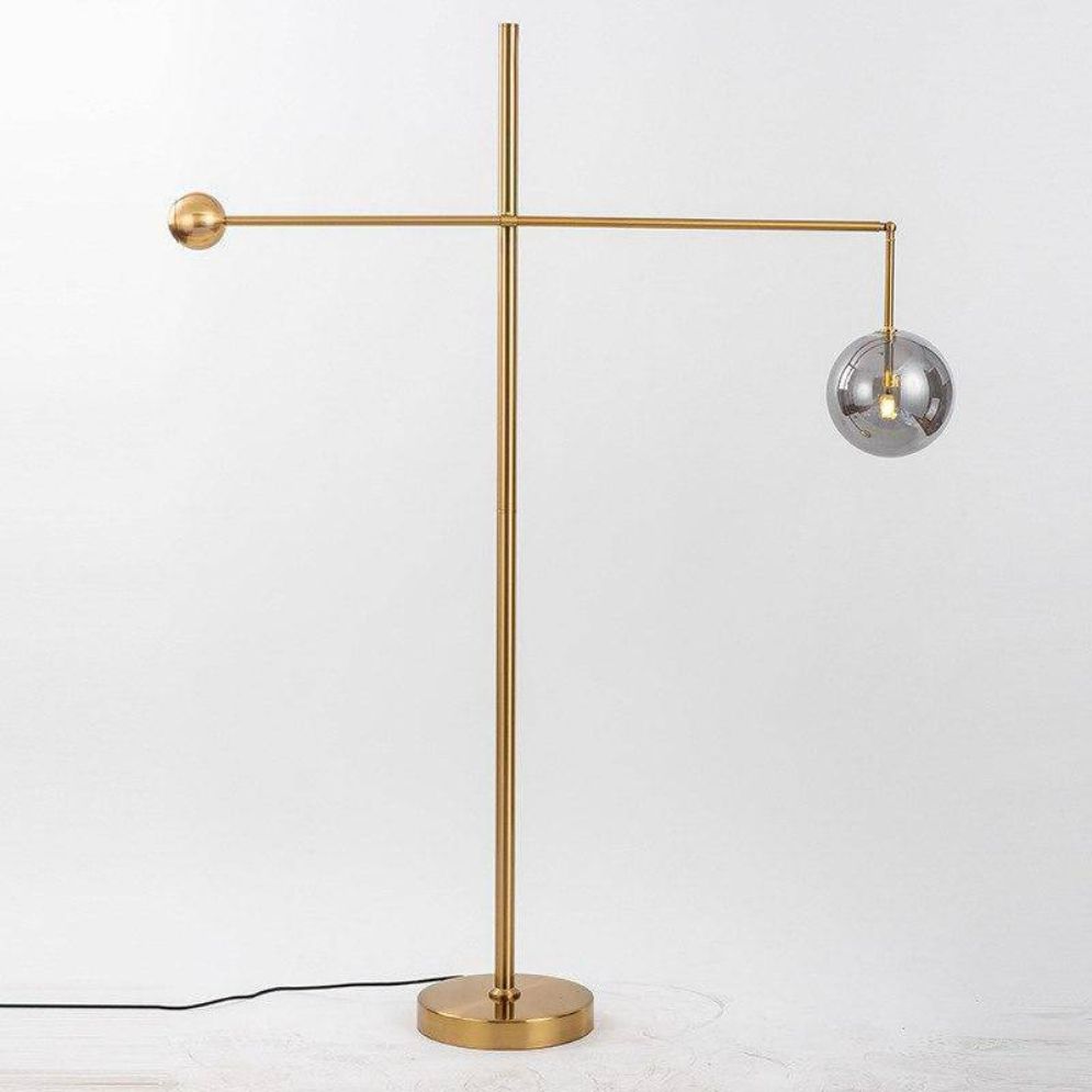 Lampadaire Led Art Déco Moderne en Métal pour Intérieur Décoratif - Lumiine