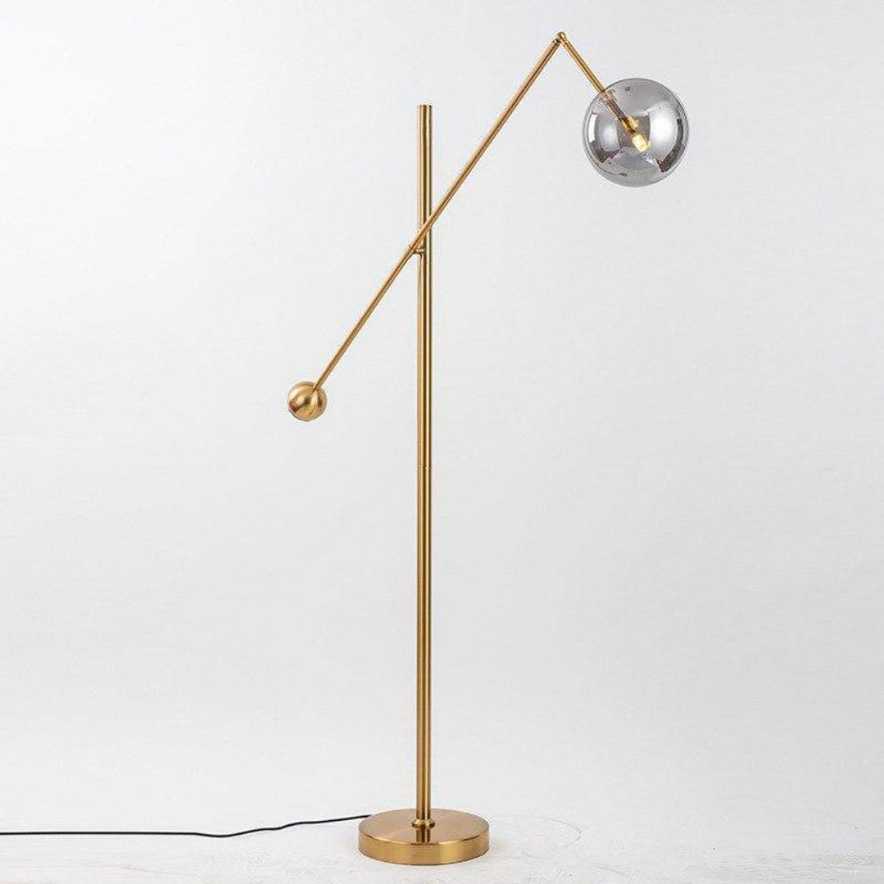 Lampadaire Led Art Déco Moderne en Métal pour Intérieur Décoratif - Lumiine