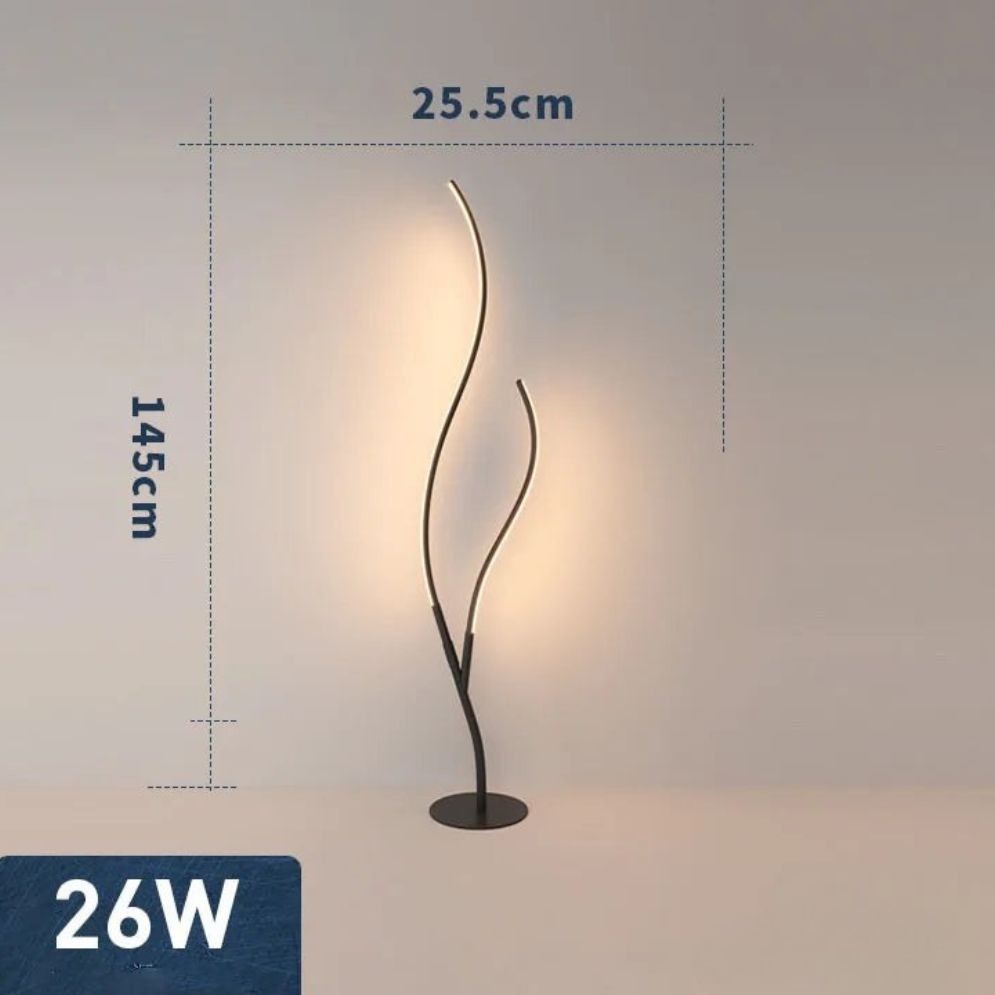 Lampadaire Led Moderne Intensité Variable et Télécommande - Lumiine