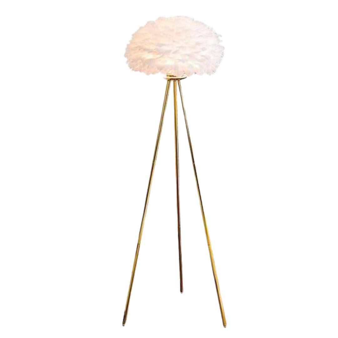 Lampadaire Minimaliste Verre Design pour Intérieur Moderne - Lumiine
