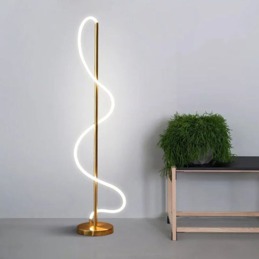 Lampadaire Led Scandinave pour Éclairage Intérieur Moderne - Lumiine