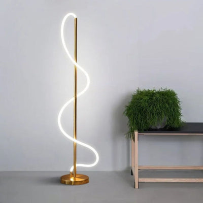 Lampadaire Led Scandinave pour Éclairage Intérieur Moderne - Lumiine