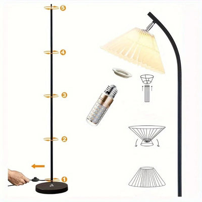 Lampadaire Minimaliste Design Ambiance Élégante et Moderne - Lumiine
