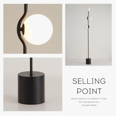 Lampadaire Minimaliste Postmoderne Nordique Créatif de Luxe - Lumiine