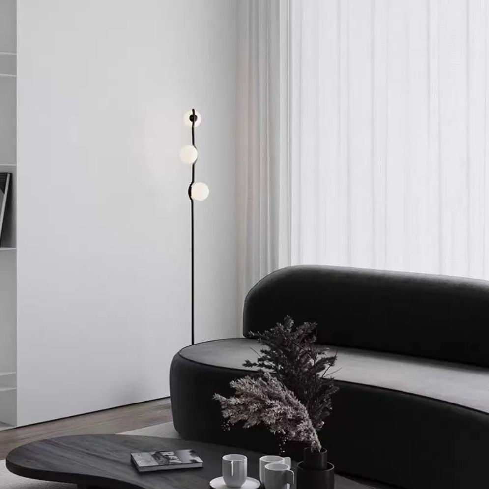 Lampadaire Minimaliste Postmoderne Nordique Créatif de Luxe - Lumiine